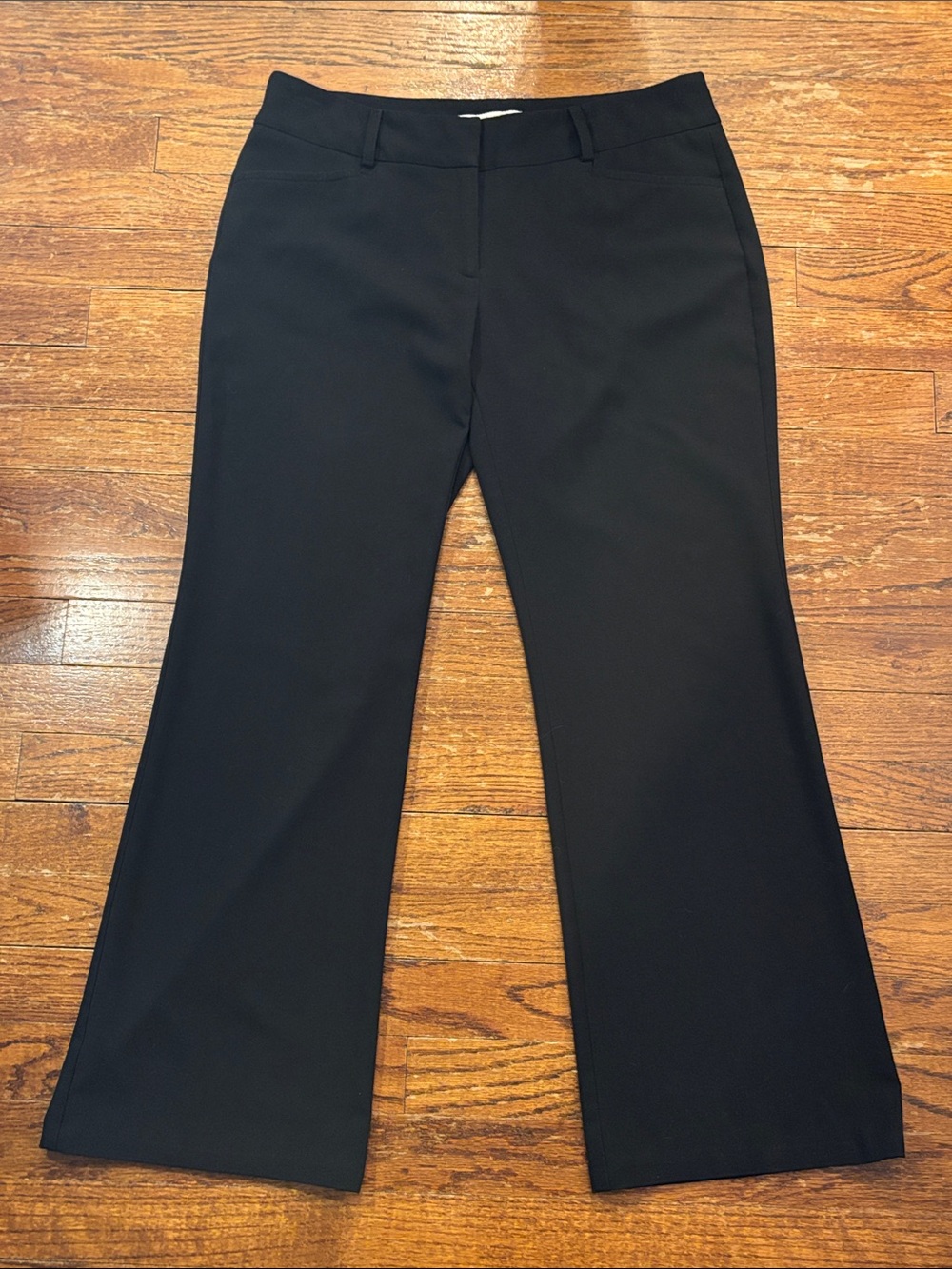 Michael Kors Black Women's Dress Pants - Classic Flare Size 8 Short